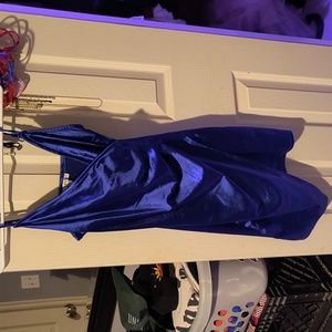 Royal Blue Iris Women's Dress Size: Sm.